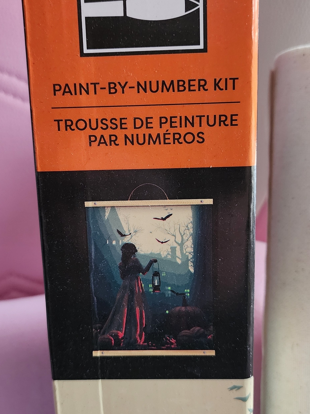 Paint-By-Number Kit - Halloween Edition.